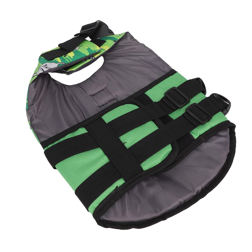 Pies Kamizelka Ratunkowa Regulowana Odblaskowa Pływająca Kamizelka do Pływania dla Psa z Mocnym Uchwytem do Pływania Łodzią