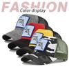 Dolphin Embroidered Mesh Baseball Cap Adjustable Sunshade Hat Summer Breathable Cotton Cap