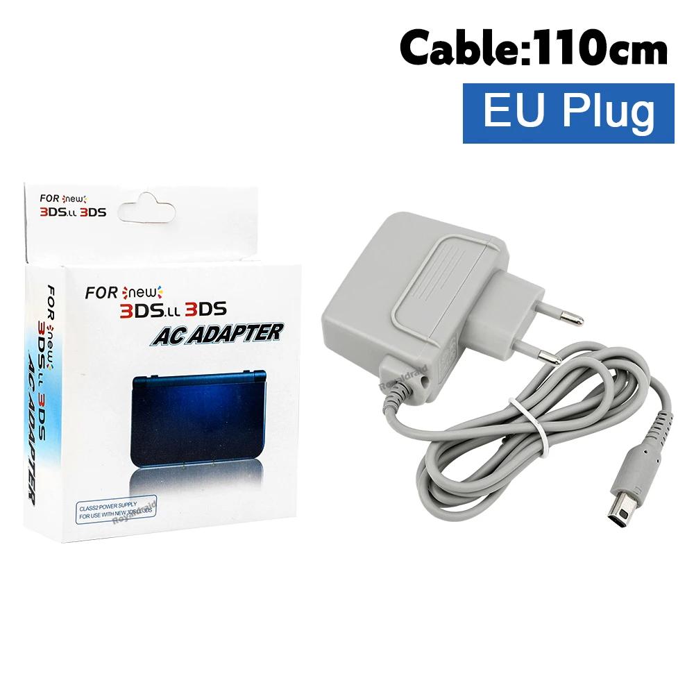 

НОВЫЙ ЕС США вилка зарядное устройство адаптер переменного тока 100 В-240 В для Nintendo НОВЫЙ 3DS XL LL блок питания переменного тока для DSi DSi XL 2DS 3DS 3DS XL игровая консоль