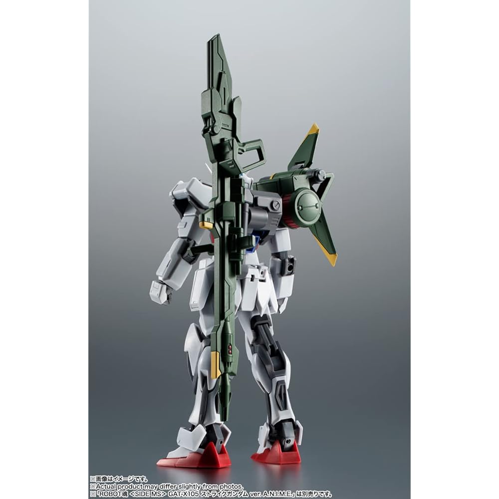 TAMASHII NATIONS Robot Spirits AQM/E-X03 Launcher Striker & Effect Parts Set 130mm Painted Action Figure ABS PVC