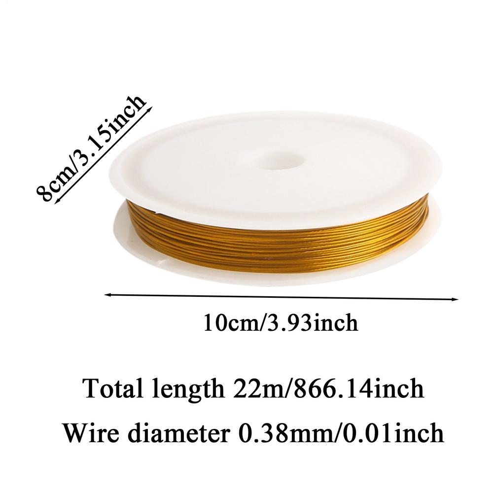 

Flexible Beading Wire Stainless Steel Thin Beading Wire Thread Stringing Cord For Women Bracelet Men Beginner Handicraft