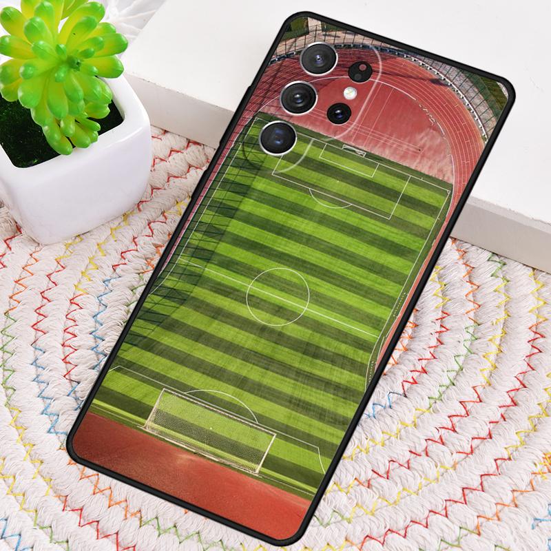 Football Field Phone Case for Samsung Galaxy note 10 pro S26 Ultra S23 S24 FE S25 S21 S22 PLUS shockproof Cove