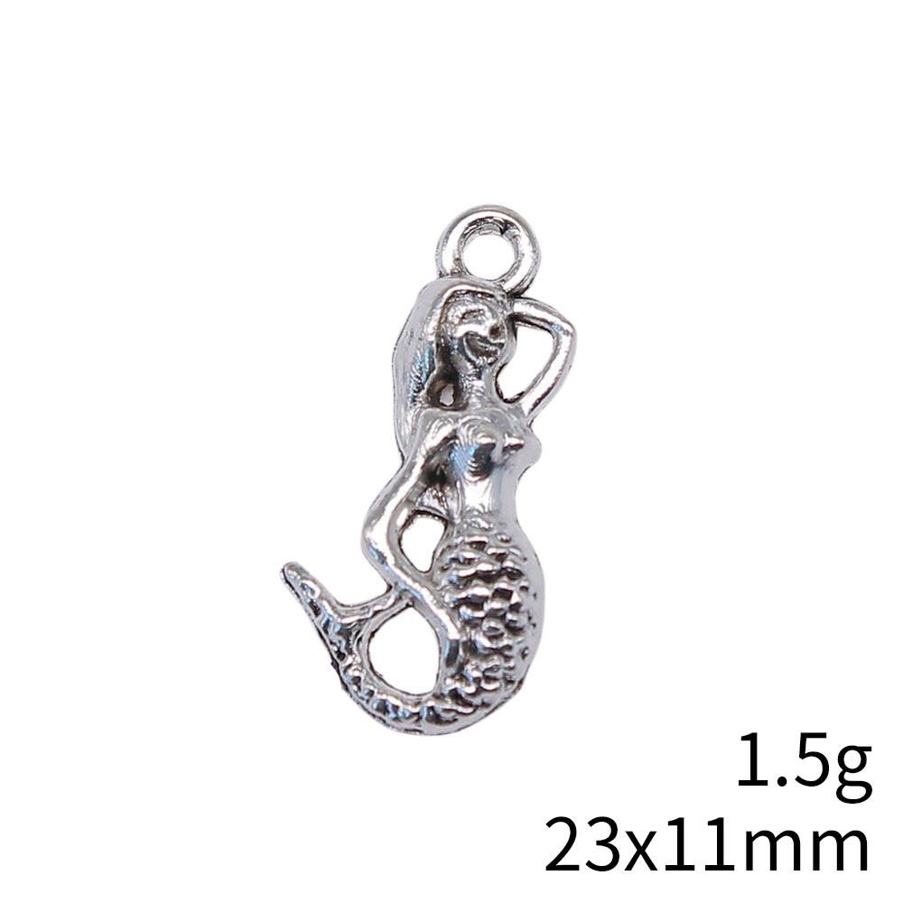 Back To School Charm Bracelet Italian Mermaid Charms Pendant Biz Pendants For Jewelry Crafting