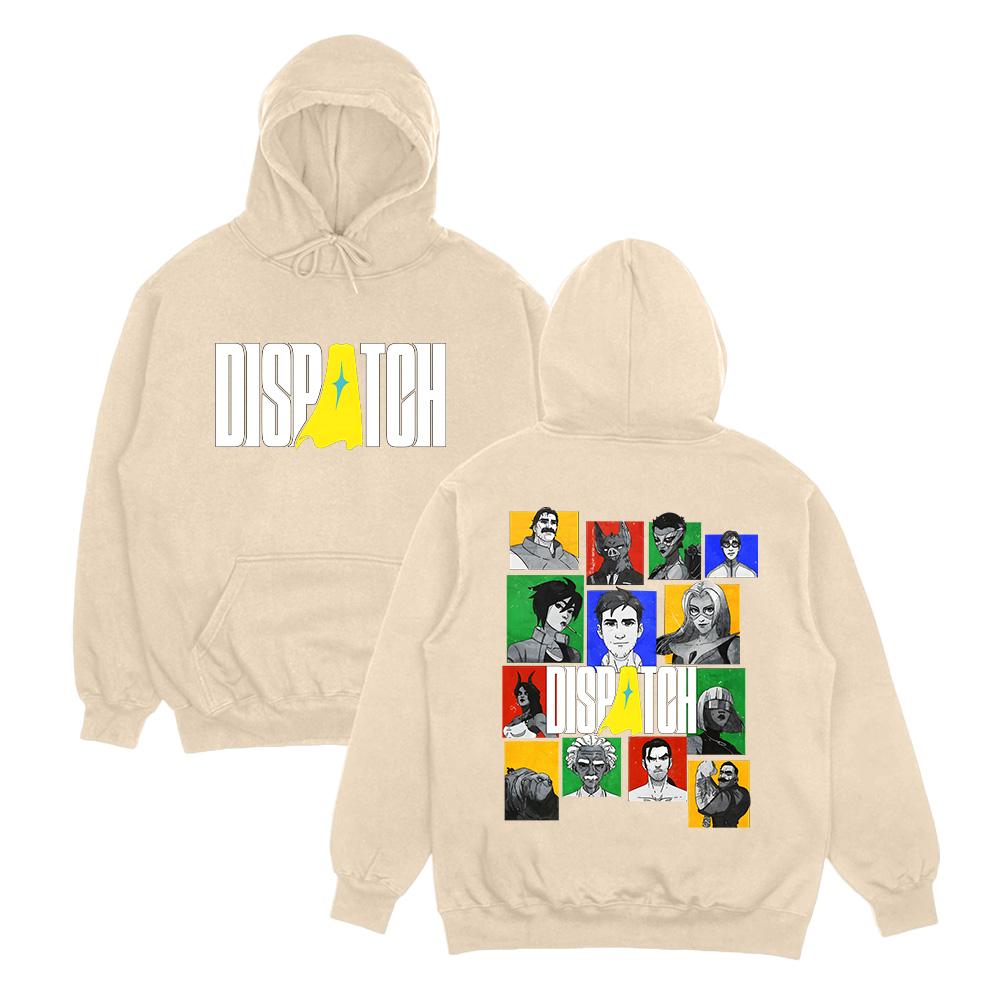 

Dispatch Game Cartoon Graphic Streetwear Men and Women Harajuku Fashion Long Sleeve Sweatshirts Fall Loose Hoodies XXXL