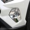 For Toyota RAV4 RAV 4 XA50 - ABS Carbonfiber Front Foglight Fog Light Lamp Cover Trim Frame Sticker Exterior Accessories