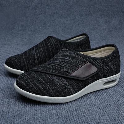 Breathable Non Slip Shoes for Middle-aged and Elderly People Light Casual Walking Shoes Adjustable Elastic Shoes