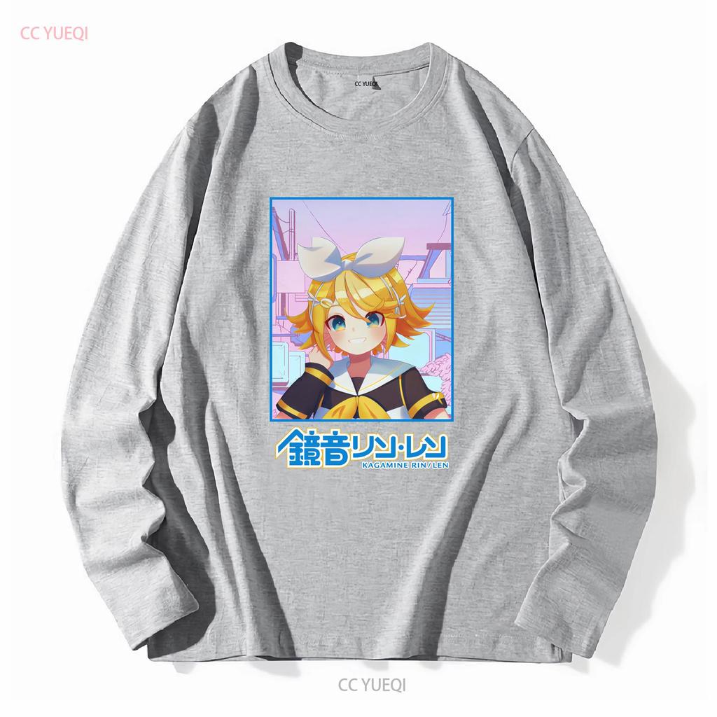 Kagamine Rin Original Graphic Art T Shirt Alternative Urban Streetwear for Shirtns Edgy Fashion Girls Tee Boys Vocaloids