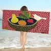 Pumpkin Yayoi Kusama Microfiber Printed Beach Towel Mountain Climbing Yoga Beach Swimming Running Absorbent Soft Towel