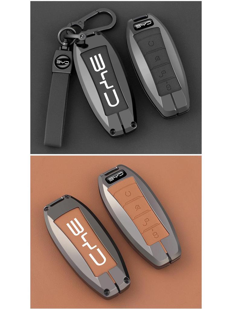 BYD Han Key Case: Metal Shell for Han DMI, Han EV, Qin, Yuan, Song PLUS, Tang