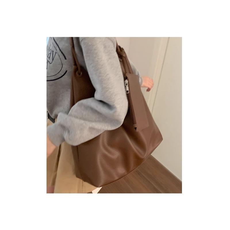 Tooxika Casual Tote Bag High-end Women's Bag New Simple Underarm Bag Soft Surface Versatile Shoulder Bag