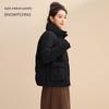 SNOWFLYING Women's Warm Windproof Stand-Up Collar Duck Down Jacket
