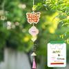 Handmade Dragon Boat Festival Bamboo Wind Chime and Paper Kite Bell Pendant Kit