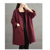 Loose Hooded Casual Trench Coat Long Sleeve Jackets Plus Size Women Autumn Winter Outerwear