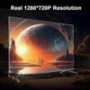 5G 4K Projector Smart HD LED WiFi Bluetooth HDMI. USB Android Office Home Theater