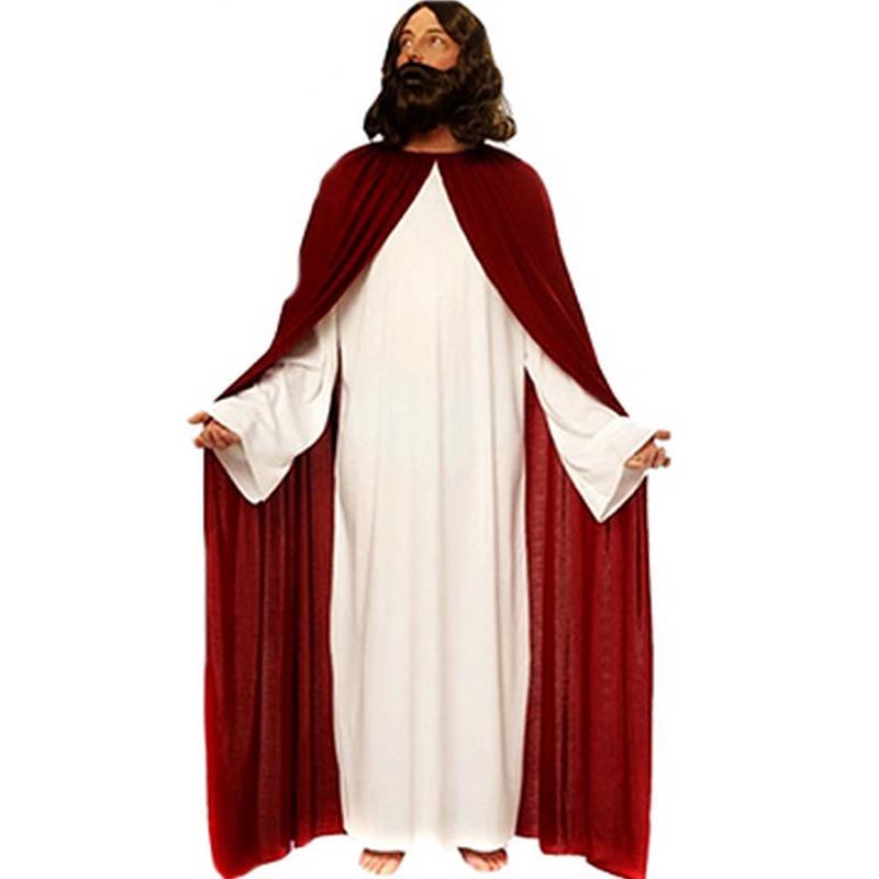 Halloween Priest Priest Costume, Masquerade Mary, Missionary Jesus Male Missionary Priest Costume
