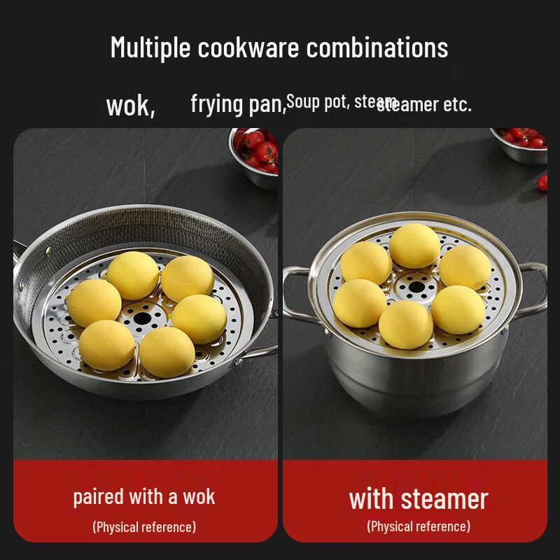 ZISIZ Stainless Steel Steamer Basket