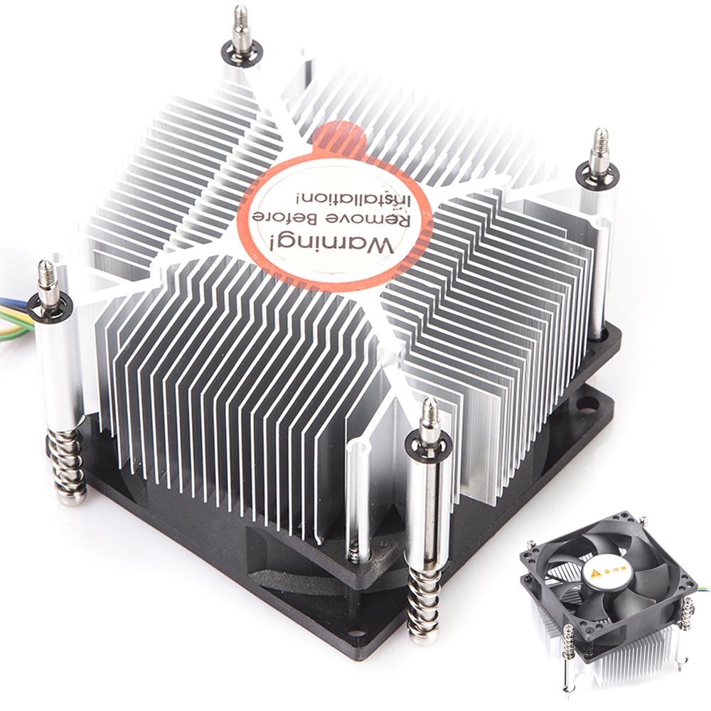 Buy 95X95X60mm CPU Heatsink 3 Pin Cooling Cooler Fan For Intel 1366 ...
