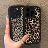 Leopard Cheetah Print Phone Case For IPhone 16 15 14 Plus 13 12 11 17 Pro Max Pro Soft Cover