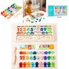 Wooden Montessori Early Education Toy For Toddlers With Fine Motor Skills Development