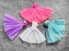 Multicolored Mini Mesh Skirt for 29cm Dolls - Babi Wedding Dress, Short Dress-Up Skirt for Toy Girls