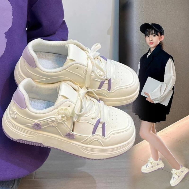 High-top Girls' Sports Shoes, Versatile Shoes
