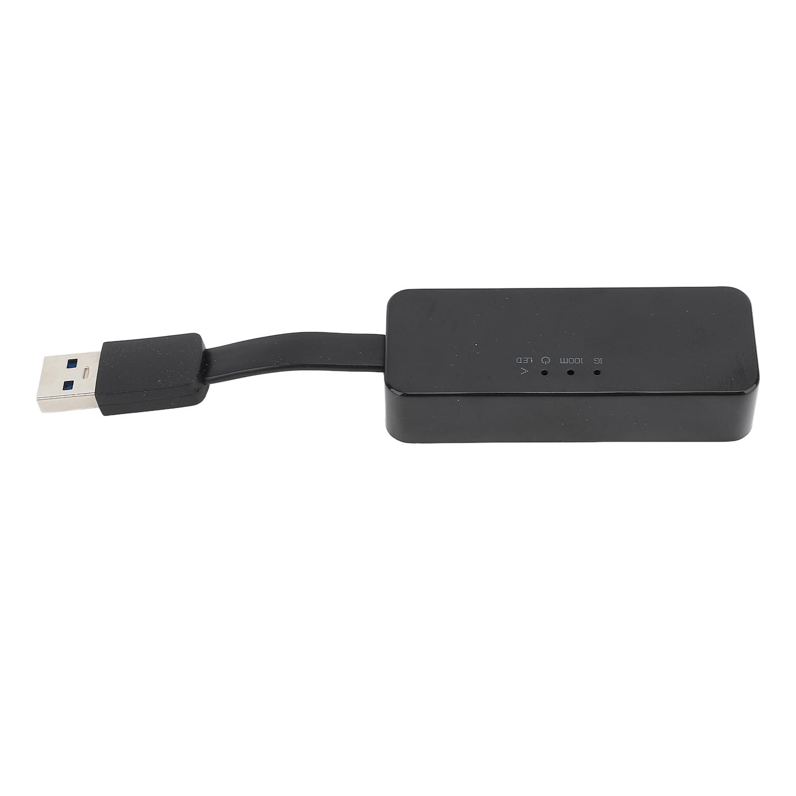 

USB to Ethernet Adapter USB 3.0 to 101001000M Gigabit Ethernet LAN Network Adapter RJ45 Internet