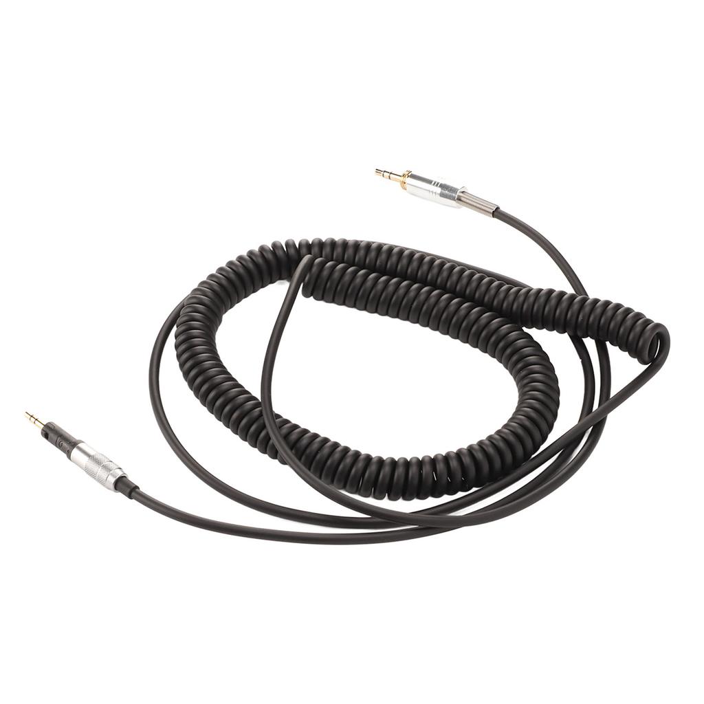 Headphone Coiled Cable HiFi 3.5mm To 2.5mm Stereo Sound Coiled Cable for Sennheiser HD6 HD7 HD8