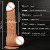 Remote Control Telescopic Rotation Dildo Vibrator for Women Masturbator Suction Cup Big Dick Female Realistic Penis Sex Toys