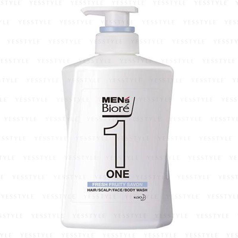 Kao - Men's Biore One Hair / Scalp / Face / Body Wash
