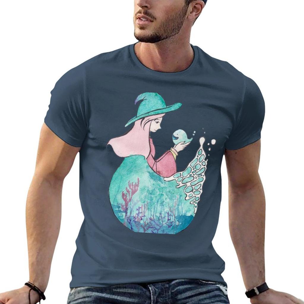 Water Witch And Ocean Familiar 2 Tshirt Cotton T Shirts High Quality Graphic T Shirts For Unisex Unisex T Shirt Heavy Cotton Tshirt