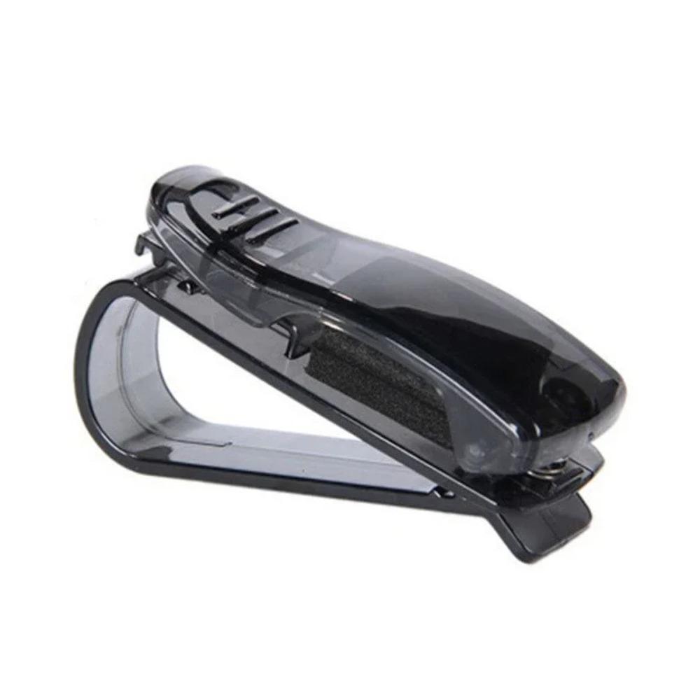 

Universal Car Auto Sun Visor Glasses Box Sunglasses Clip Card Ticket Holder Fastener Pen Case Eyeglasses Accessories Interior 1PC чёрный
