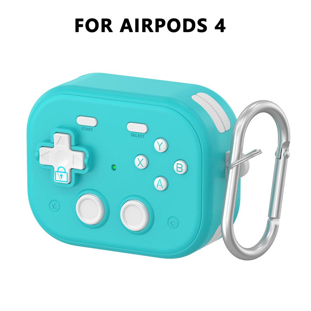 3D Game Console Protective Case For AirPods Pro 3 Cases Cover Liquid Silicone Design Earphone Protective Case With Cleaner Kit