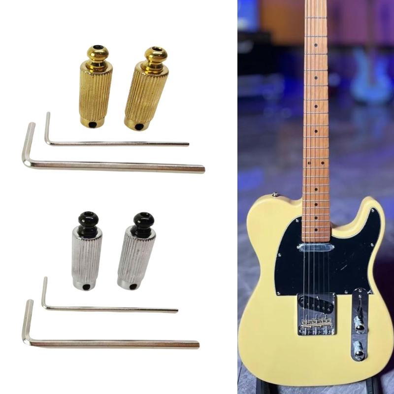 Heavy Duties Electric Guitar Bridge Adjustment Screws Metal Tremolo Post Stabilizers Screws for Enhances Performances