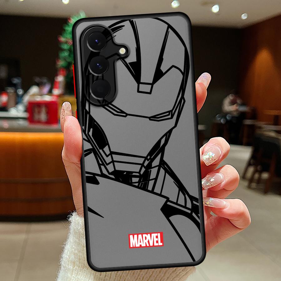 Case for Samsung Galaxy A73 A33 A34 A36 A17 A52 A52S A72 A53 A16 A15 A35 A14 A23 A54 A56 A55 Phone Cover Marvel Sipiderman