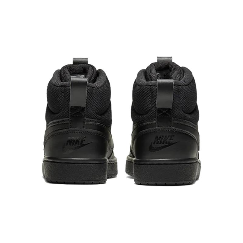 Nike Court Borough Mid 2 'Black' GS Sneakers BQ5440-001