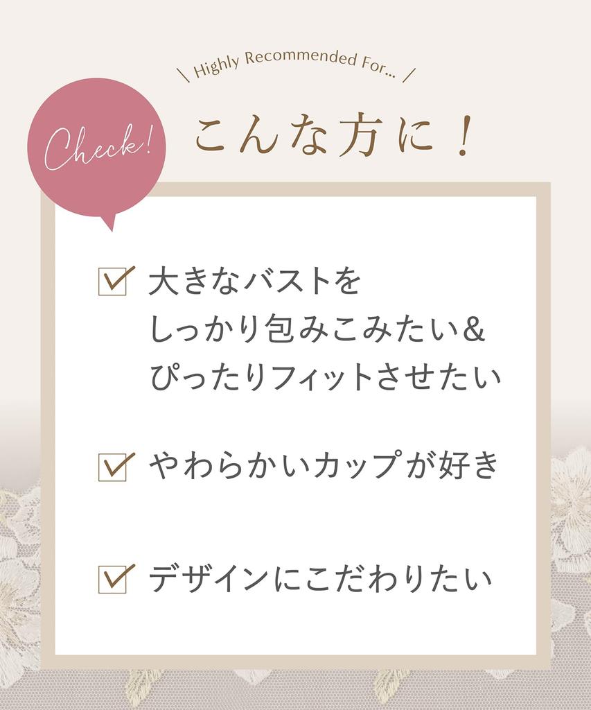 Biustonosz Wing Stabilny i Wygodny z Materiału Mieszanki Bawełny Pełny Kapsel Pasuje do H Duży LG G85 [Wing/Wacoal] Lesiage, Noszenie, (Skórka boczna), Biustonosz, Miseczka, Rozmiar,