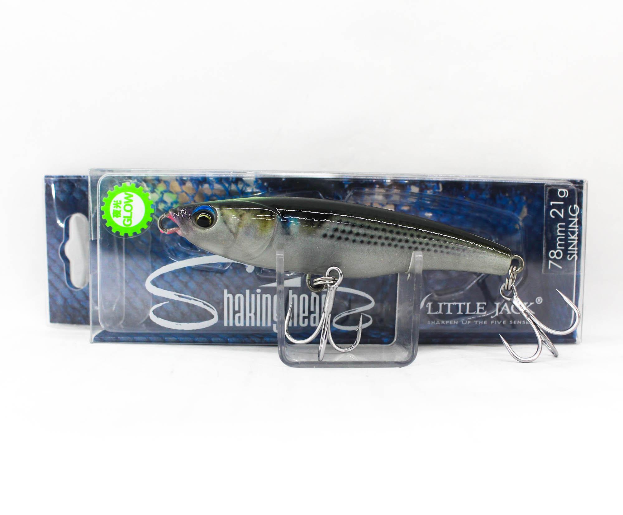 

Little Jack Shaking Heads 78mm 21 grams Sinking Lure 06 (8058)