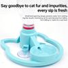 Small Size Creature Drinking System With 650ml See Through Container Ideal For Felines And Miniature Canines