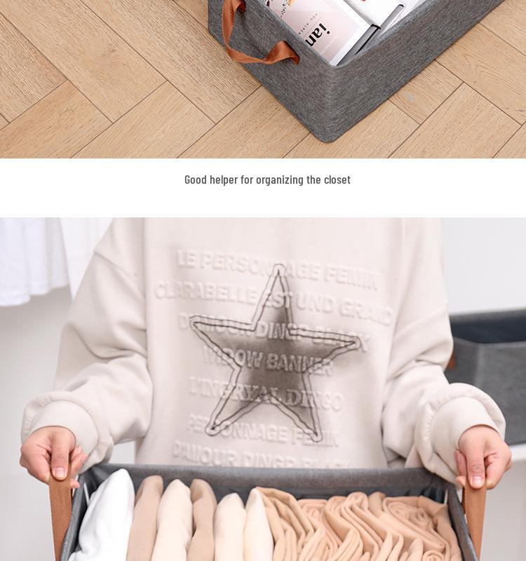 Foldable Steel Frame Storage Basket Organizer