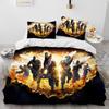 CS GO,Game Gamer,Counter Strike Comforter Bedding Set,Duvet Cover Bed Set Quilt Cover Pillowcase,king Queen Size Bedding Set Kid