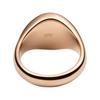 DANIEL WELLINGTON Seal Shape Design Ring, Same Style for Men and Women, Couple Model, Rose Gold DW00401186