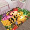 Maya the Bee Printed Carpet, Rug for Office Chair Living Room Bedroom Kitchen Room Decor Gifts.