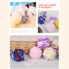 1/3PCS Cat Toy Balls with Bell Wool Yarn Interactive Play Balls for Cats Self-Entertainment Indoor Pet Chew Toys