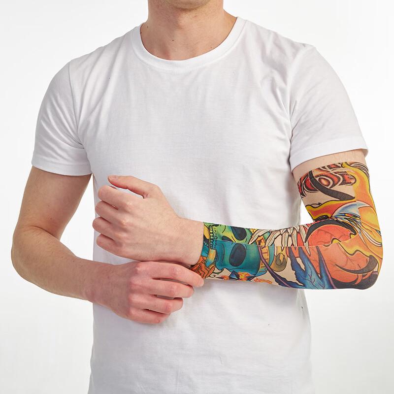Sun Protection Ice Silk Tattoo Arm Sleeve