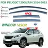 Peugeot 2008 Rain/Sun Window Visors (2014-2019)