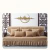 Winter Chinese Sofa Cushion Thickened Non-Slip Cover Cover Four Seasons Universal Solid Wood Cushion Furniture Rosewood Plush Cover Cloth