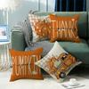 Herbst Bedruckt Ins Style Nachttischkissen Kissen B&B Wohnzimmer Sofa Buchstaben Kürbis Auto Kissenbezug