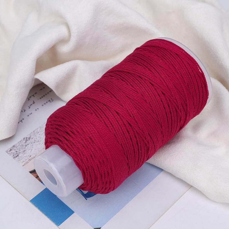 Qs Hand-Rubbed Cotton Thread 18 Strands Of Section Dyeing Gradient Diy Hand-Woven Bracelet Bracelet Rope Play Thread Rope Beading Matching