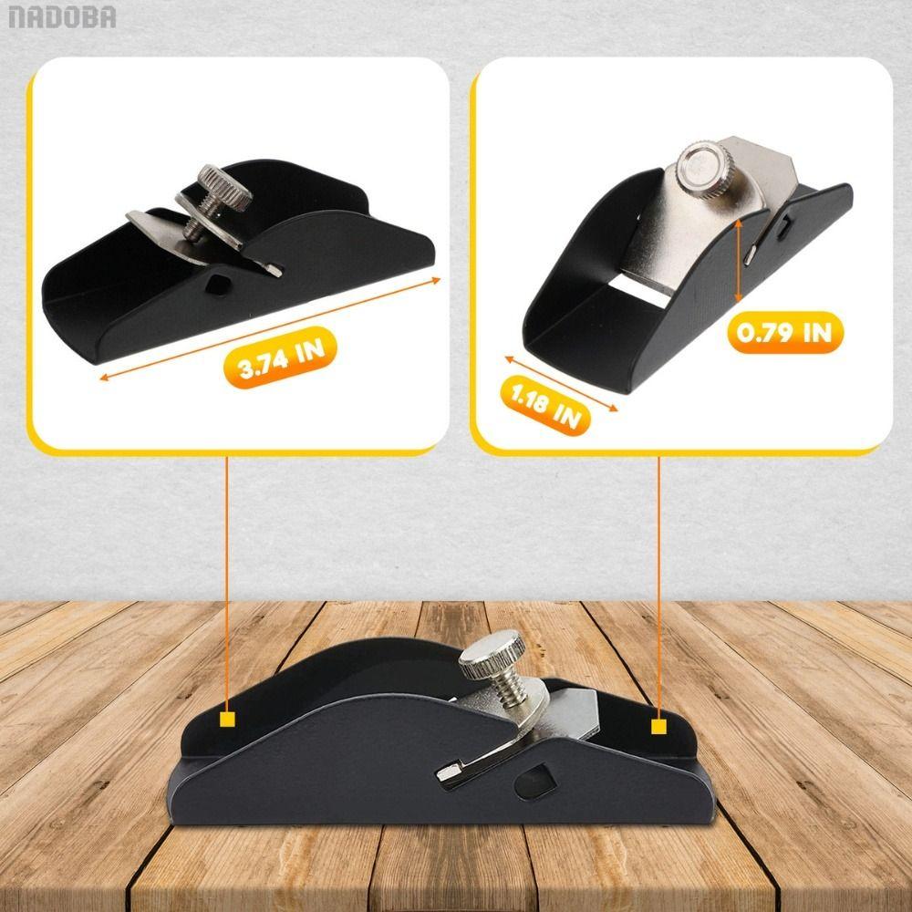 1Pcs Hardened Steel Blade Mini Wood Planer Hand Planer Tool  for Wood Modeling and Sculpture