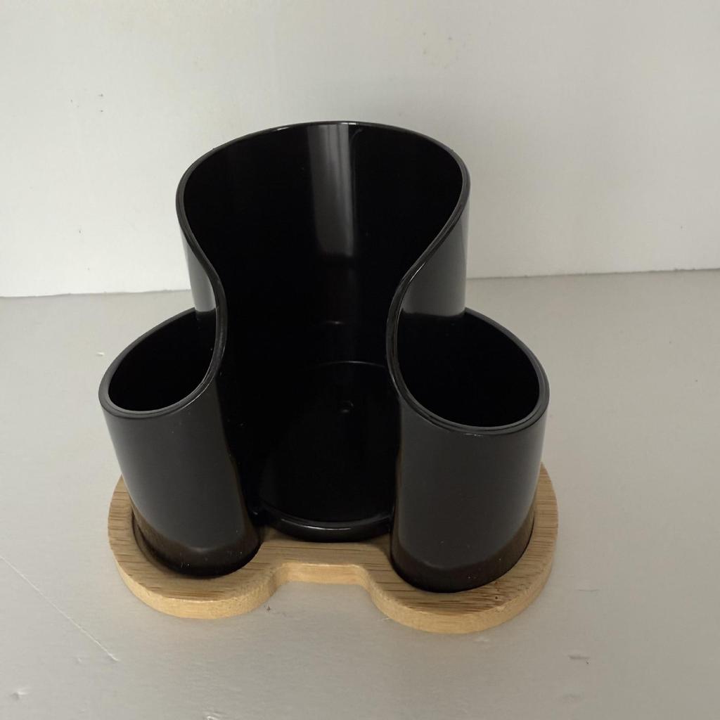 Multi-Purpose Cosmetic Swab and Toothpick Organizer for Vanity